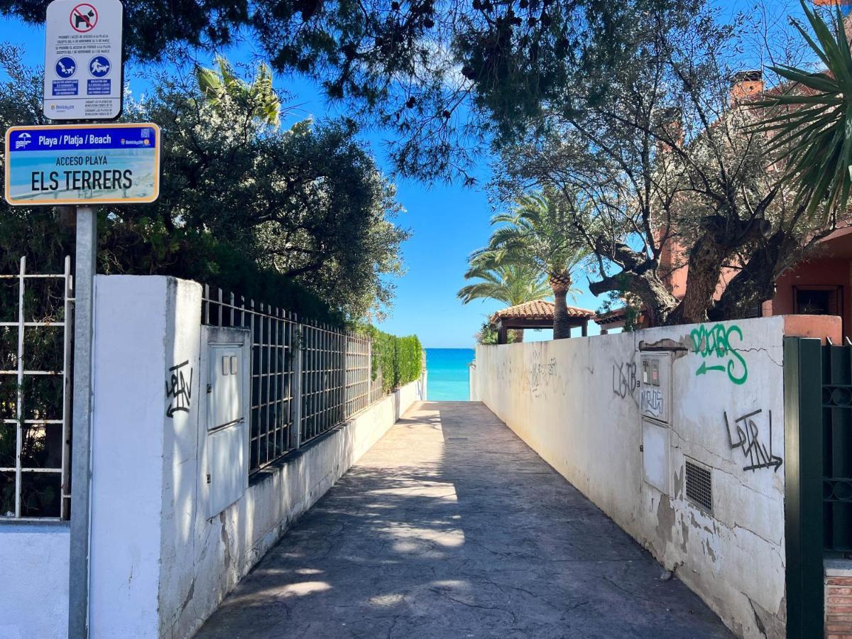 Appartamento Private Garden 100 M From The Sea Benicàssim Esterno foto