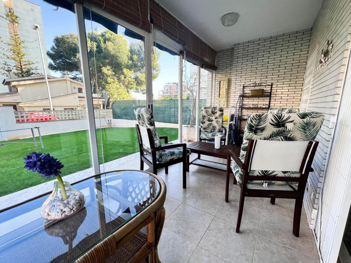 Appartamento Private Garden 100 M From The Sea Benicàssim Esterno foto
