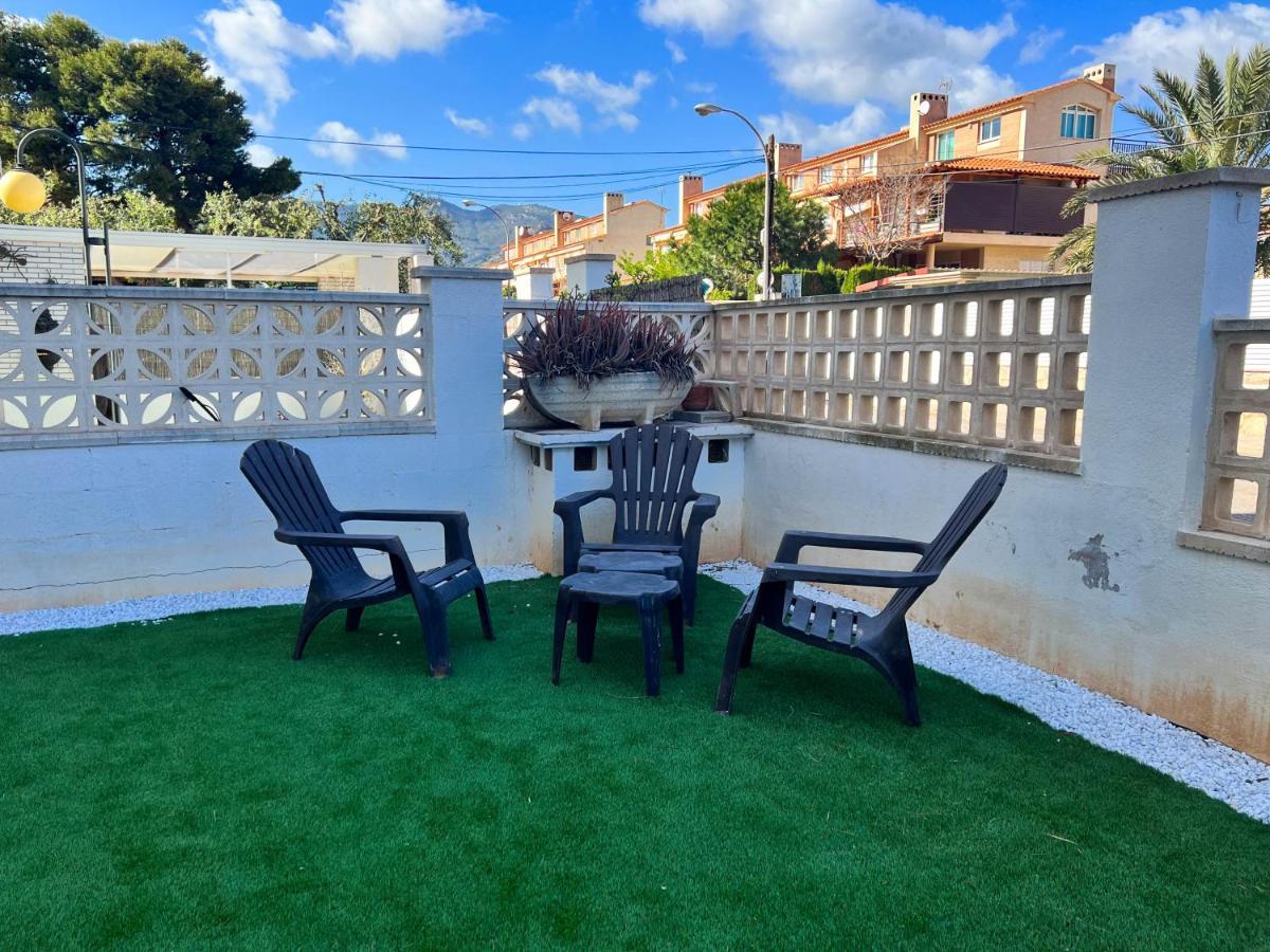 Appartamento Private Garden 100 M From The Sea Benicàssim Esterno foto